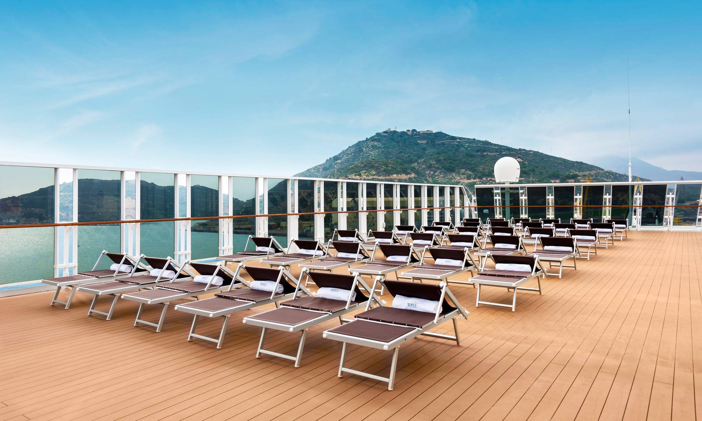 MSC Armonia Top 13 – Exklusives Sonnendeck