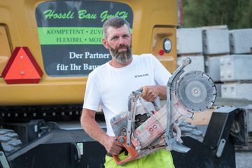 Mitarbeiter der Hossli Bau GmbH