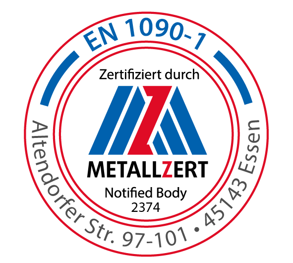 Zertifikat Metall MetallZERT