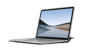 Captura de pantalla de Surface Laptop 3.