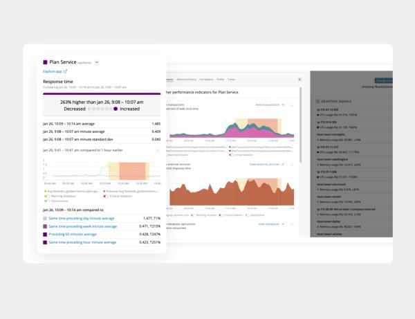 New Relic product screen capture