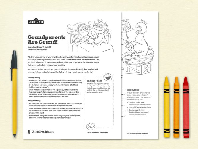 Grandparents Are Grand! printable.