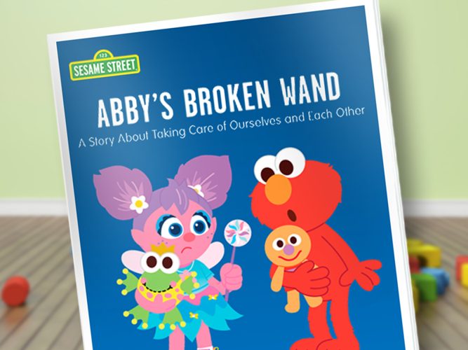 Abby's Broken Wand storybook.