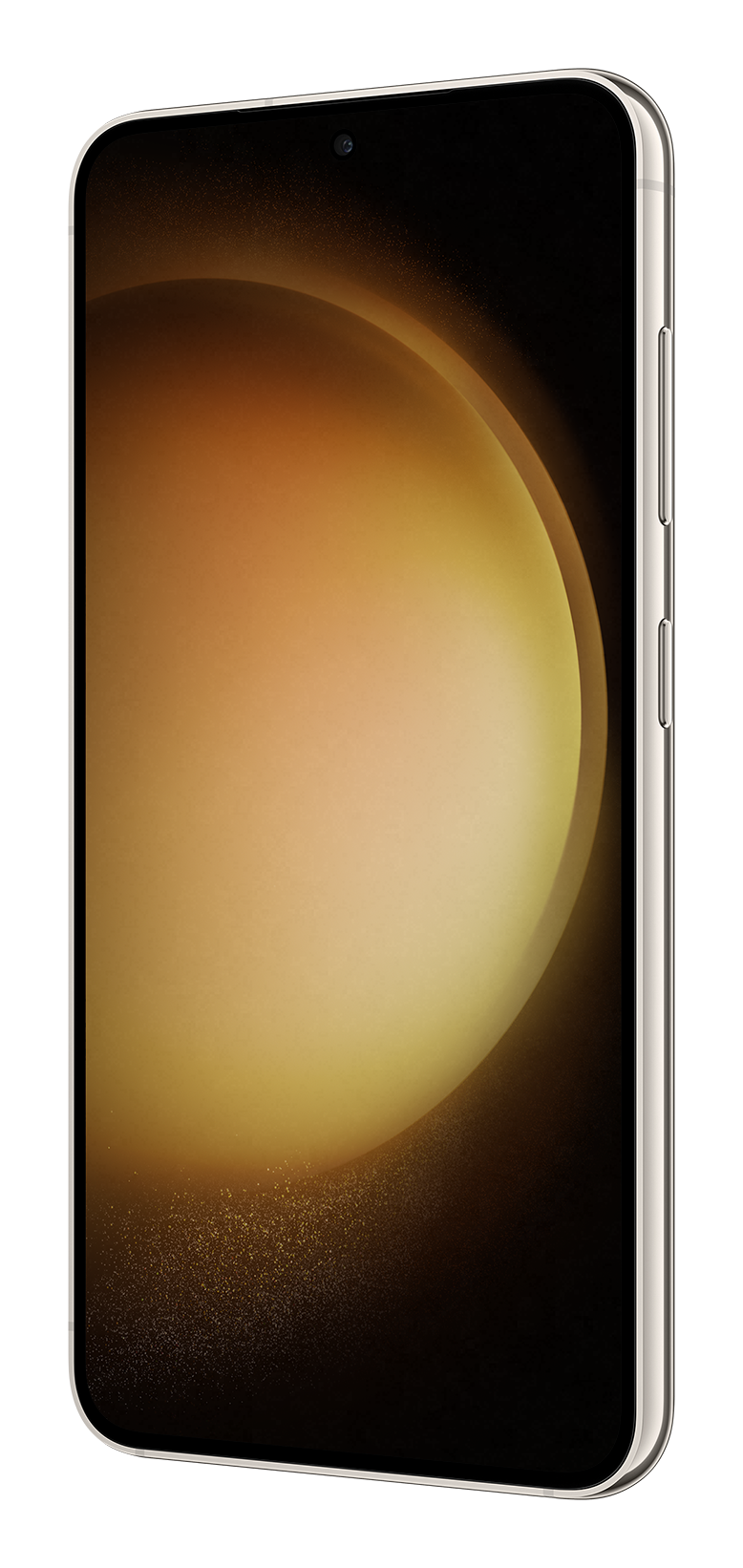 Samsung S23 beige front