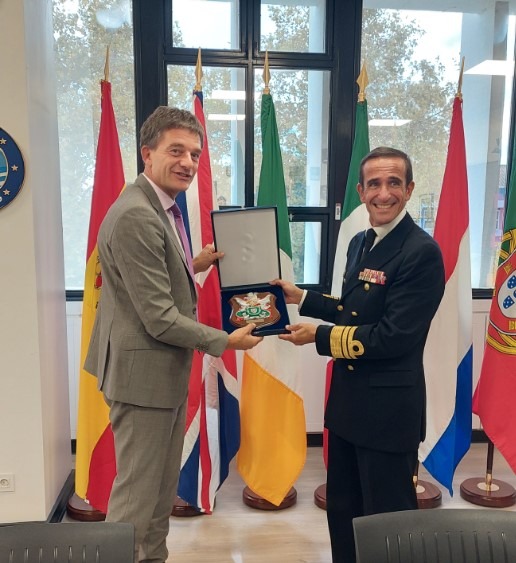 Portuguese Navy Fleet Commander Visits MAOC-N