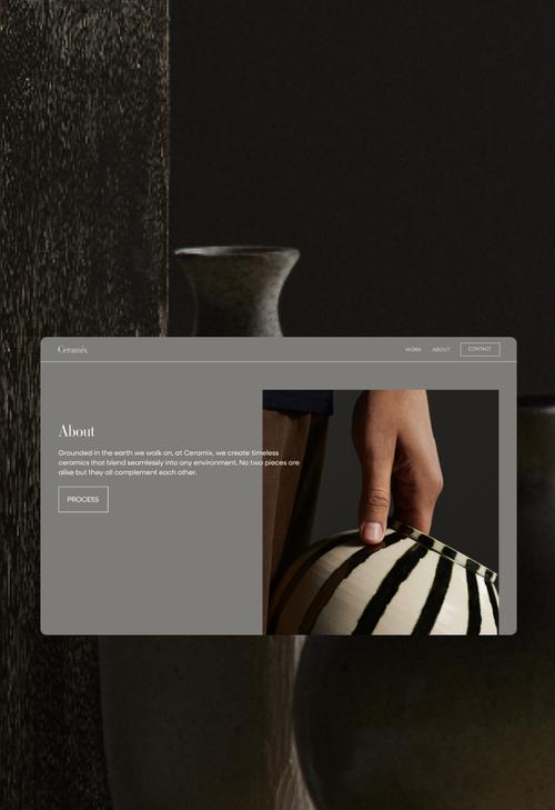 Squarespace’s creative motion design tools.