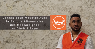 Le footballeur réunionnais Dimitri Payet aide la banque alimentaire pour soutenir Mayotte