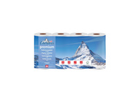 EDELWEISS WC-Papier Premium 4-lagig, 8 Rollen