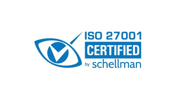 Lencana Bersertifikat ISO 27001