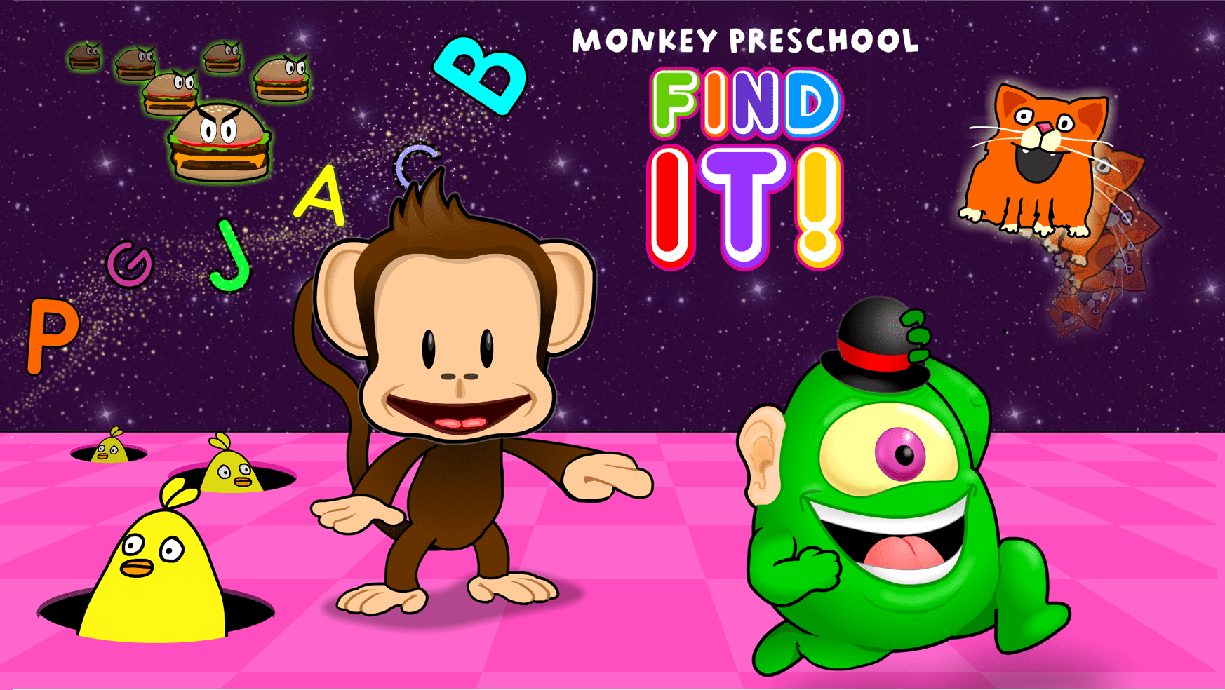 Monkey Preschool Find It