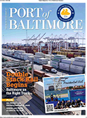 Cover of the Port of Baltimore Magazine