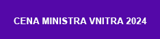 Cena ministra vnitra 2024