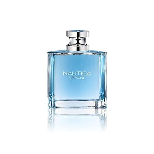 Nautica Voyage Eau de Toilette 3.3 fl oz (Pack of 1), Notes of Apple, Cedarwood, Mimosa, Men's Fragrance, Long Lasting, Every