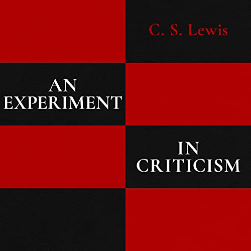 An Experiment in Criticism Titelbild