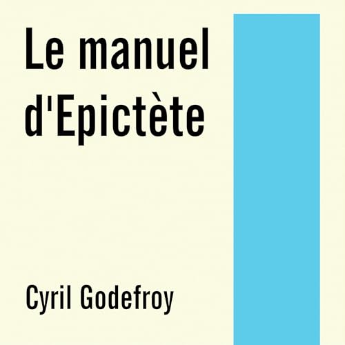 Le manuel d'Epictète cover art