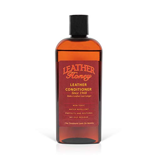 Leather Honey Leather Conditioner, Since 1968. For All Leather Items Including Auto, Furniture, Shoes, Purses and Tack. Non-T