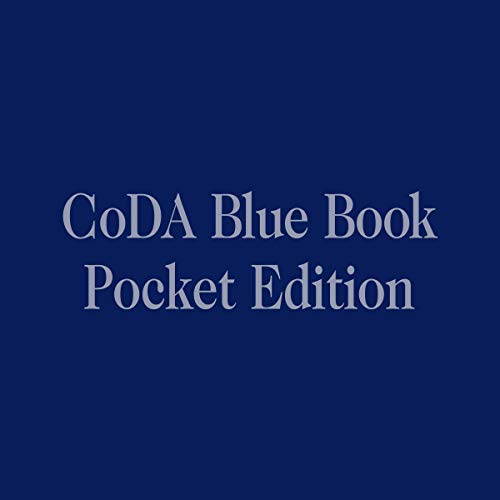 CoDA Blue Book: Pocket Edition Titelbild