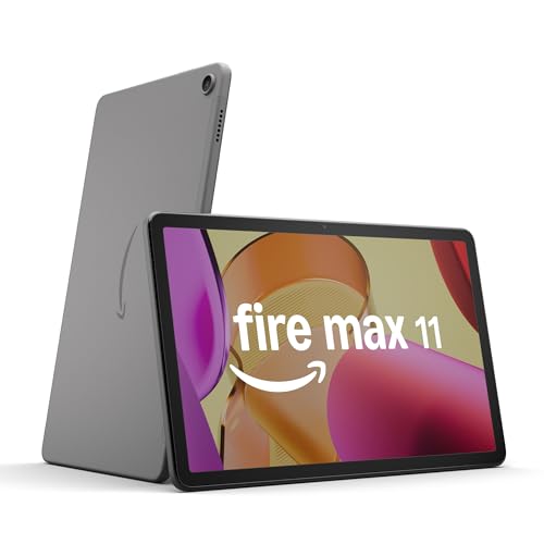 Amazon Fire Max 11 tablet (newest model) vivid 11” display, all-in-one for streaming, reading, and gaming, 14-hour battery li