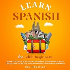 Learn Spanish for Adult Beginners cover art