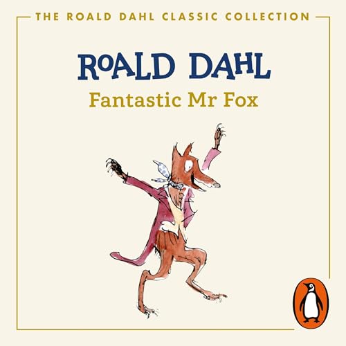 Fantastic Mr Fox Audiolibro Por Roald Dahl arte de portada