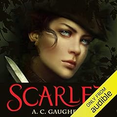 Scarlet Audiobook By A. C. Gaughen cover art