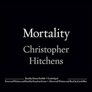 Mortality Audiolibro Por Christopher Hitchens arte de portada