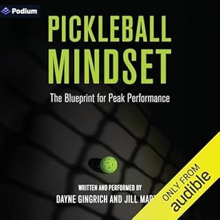 Pickleball Mindset Audiolibro Por Dayne Gingrich, Jill Martin arte de portada