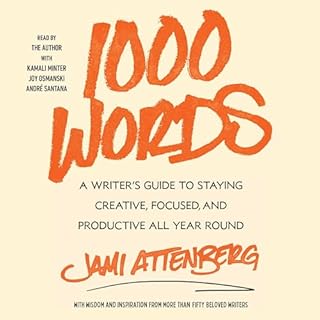 1000 Words Audiolibro Por Jami Attenberg arte de portada