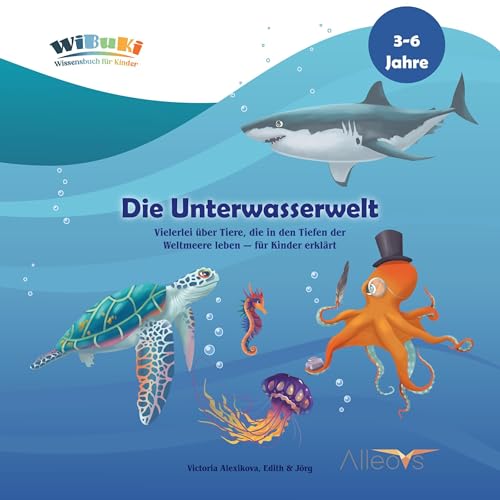 "WiBuKi" Wissensbuch für Kinder: Die Unterwasserwelt Titelbild