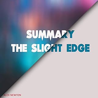 Summary: The Slight Edge Audiolibro Por Alex Newton arte de portada