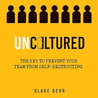 Uncultured Audiolibro Por Blake Behr arte de portada