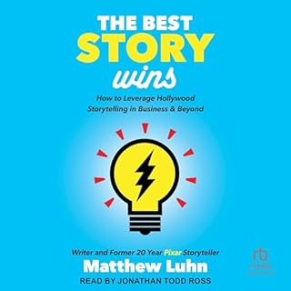 The Best Story Wins Audiolibro Por Matthew Luhn arte de portada