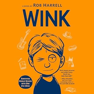 Wink Audiolibro Por Rob Harrell arte de portada