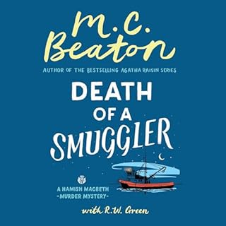 Death of a Smuggler Audiolibro Por M. C. Beaton, R.W. Green arte de portada