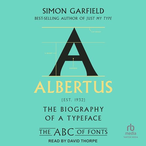 Albertus Audiolibro Por Simon Garfield arte de portada