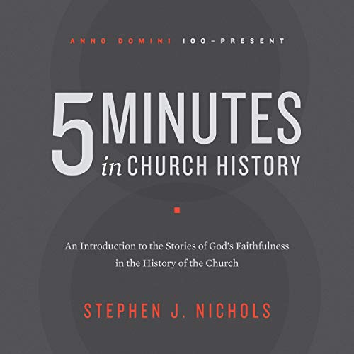 Diseño de la portada del título 5 Minutes in Church History