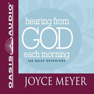 Hearing from God Each Morning Audiobook By Joyce Meyer cover art