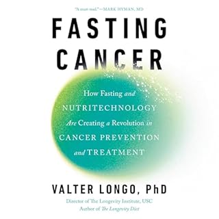 Fasting Cancer Audiolibro Por Valter Longo PhD arte de portada