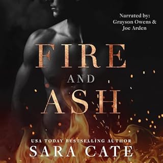 Fire and Ash Audiolibro Por Sara Cate arte de portada