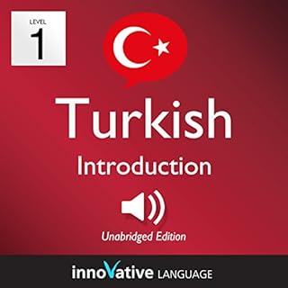 Learn Turkish - Level 1: Introduction to Turkish Audiolibro Por Innovative Language Learning LLC arte de portada