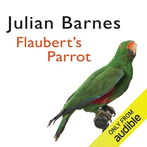 Diseño de la portada del título Flaubert's Parrot