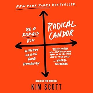 Radical Candor Audiolibro Por Kim Scott arte de portada