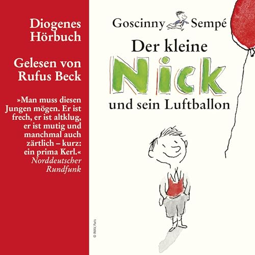 Der kleine Nick und sein Luftballon cover art