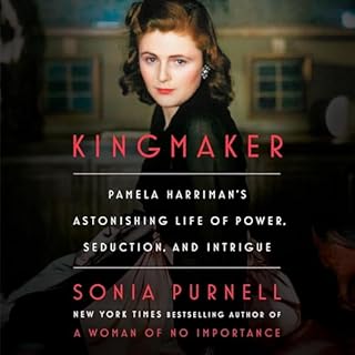 Kingmaker Audiolibro Por Sonia Purnell arte de portada