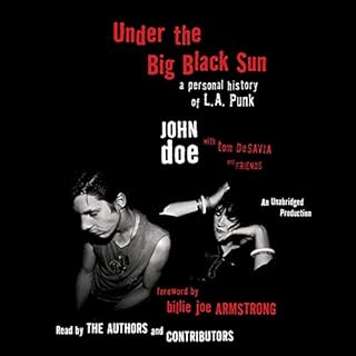 Under the Big Black Sun Audiolibro Por John Doe, Tom Desavia arte de portada