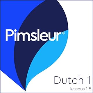 Dutch Phase 1, Unit 01-05 Audiobook By Pimsleur cover art