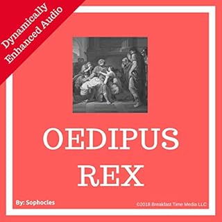 Oedipus Rex Audiolibro Por Sophocles arte de portada