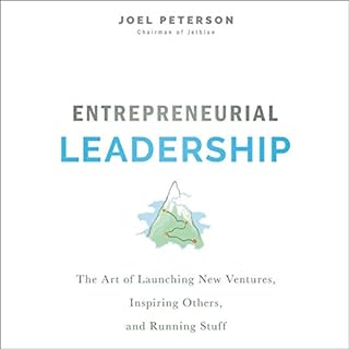 Entrepreneurial Leadership Audiolibro Por Joel Peterson arte de portada