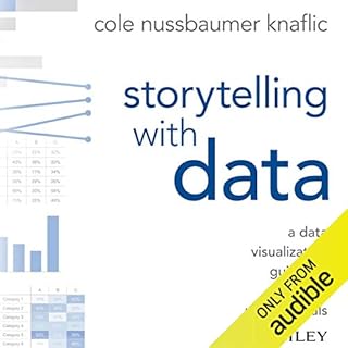 Storytelling with Data Audiolibro Por Cole Nussbaumer Knaflic arte de portada