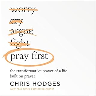 Pray First Audiolibro Por Chris Hodges arte de portada